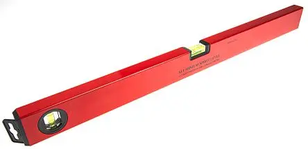 Produktfoto 1 von RS PRO Wasserwaage, Typ Rahmenklemme, 600 mm, Rahmen Aluminium, 2 Libelle/n, ±0.5 mm/m