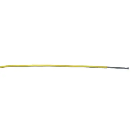 Produktfoto 1 von RS PRO Einzeladerleitung 0,34 mm², 22 AWG 250m Gelb PVC isoliert Ø 1.45mm 7/0,25 mm Litzen