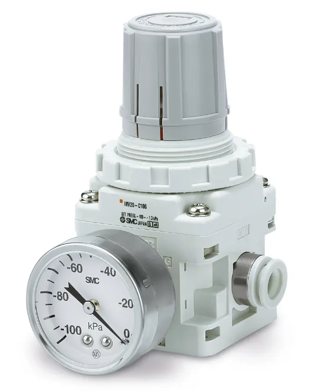 Produktfoto 1 von SMC IRV 1/4 in Vakuumregler, 140 L/min