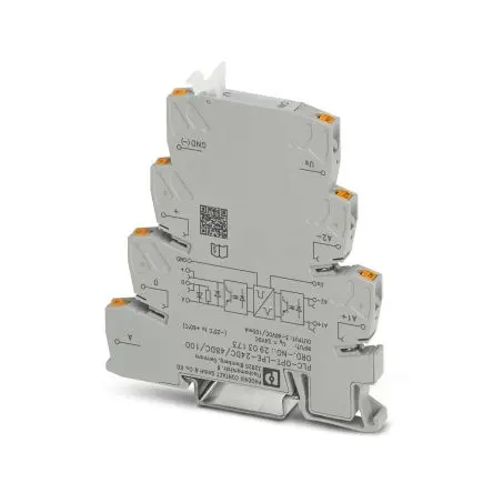 Produktfoto 1 von Phoenix Contact PLC-OPT-LPE-24DC/48DC/100 Halbleiter-Interfacerelais 3V dc, 48 V dc DIN-Hutschiene Einsteckbar