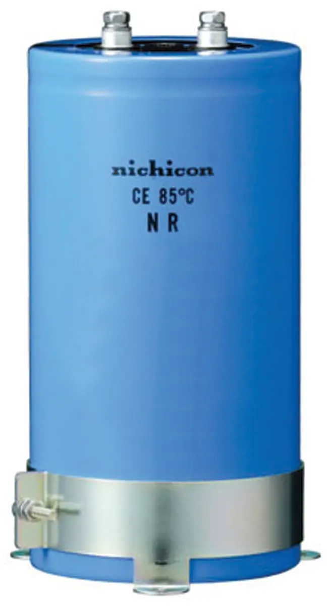 Produktfoto 1 von Nichicon NR, Schraub Aluminium-Elektrolyt Kondensator 3300μF ±20% / 200V dc, Ø 51mm x 80mm, +85°C
