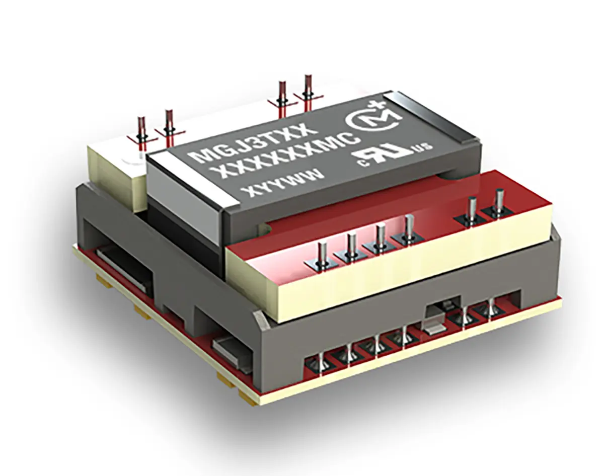 Produktfoto 1 von Murata Power Solutions MGJ3 DC/DC Konverter, 15V dc OUT 120 mA 12V dc 5.2 kV dc -40 °C 105 °C