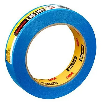 Produktfoto 1 von 3M 2090 Scotch Papier Abdeckband Blau, Stärke 0.13 mm Acryl-Kleber 24mm x 50 m