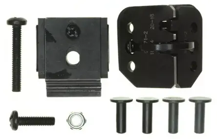 Produktfoto 1 von TE Connectivity Pro-Crimper III Crimp-Matrizensatz Schwarz