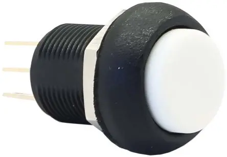 Produktfoto 1 von APEM IM Druckschalter Tastend Panel Ø 13.6 mm, 1-poliger Umschalter / 3A 28 V dc, IP67
