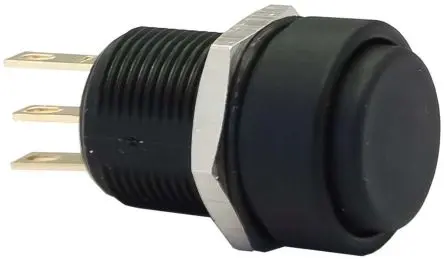 Produktfoto 1 von APEM IM Druckschalter Tastend Panel Ø 13.6 mm, 1-poliger Umschalter / 3A 28 V dc 250 V ac, IP67