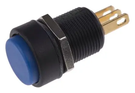Produktfoto 1 von APEM IM Druckschalter Tastend Panel Ø 13.6 mm, 1-poliger Umschalter / 3A, IP67