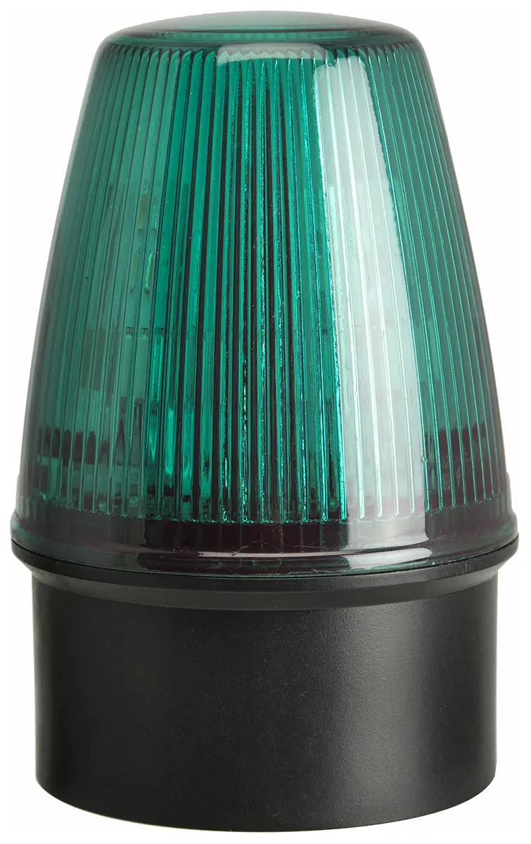 Produktfoto 1 von Moflash LED100 LED Blinkend, Dauer Signalleuchte Grün, 10 → 17 V ac/dc, Ø 72mm x 107mm