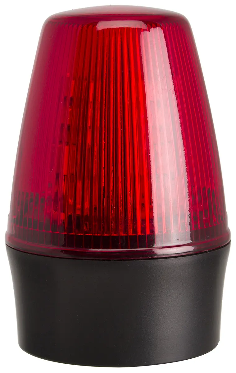 Produktfoto 1 von Moflash LEDS100 LED Blinkend Signalleuchte Rot, 20 → 30 V ac/dc, Ø 72mm x 107mm