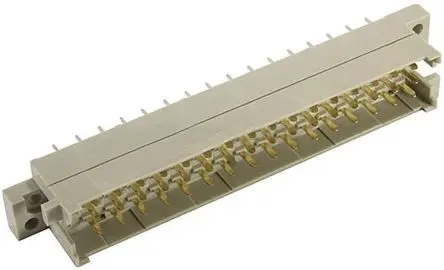 Produktfoto 1 von HARTING 09 06 DIN 41612 Stecker Gerade, 32-polig / 2-reihig, Raster 5.08 mm Raster Stecker