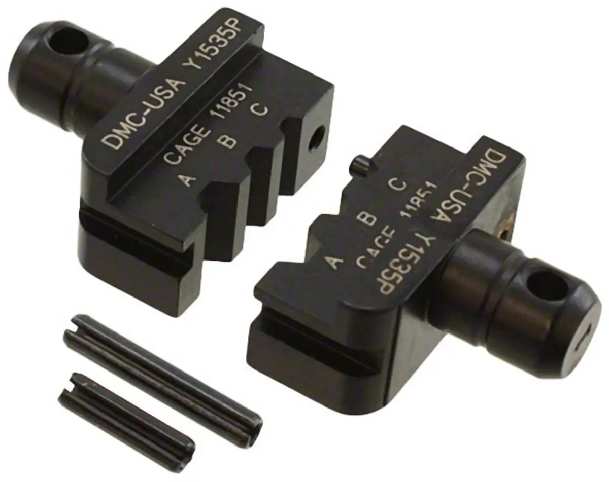 Produktfoto 1 von HARTING Crimp-Matrizensatz Schwarz, Crimpmatrize