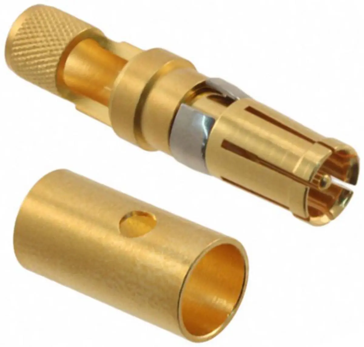 Produktfoto 1 von HARTING D-Sub Mixed Sub-D Steckverbinder Koaxialkontakt, Buchse, Crimp, Löt, Gold, Koaxial