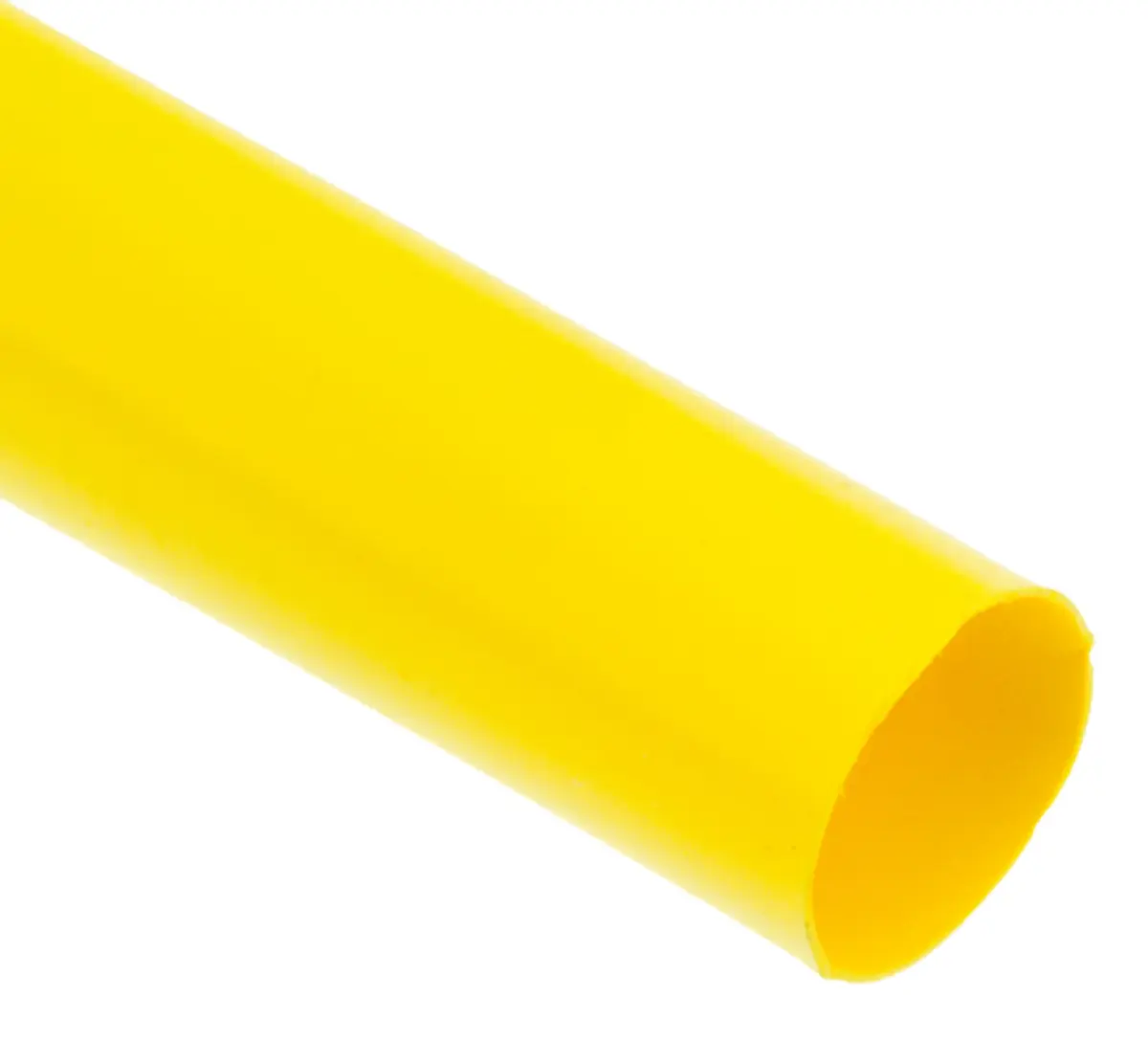 Produktfoto 1 von TE Connectivity LSTT Wärmeschrumpfschlauch, Polyolefin Gelb, Ø 1.6 mm Schrumpfrate 2:1, Länge 600m