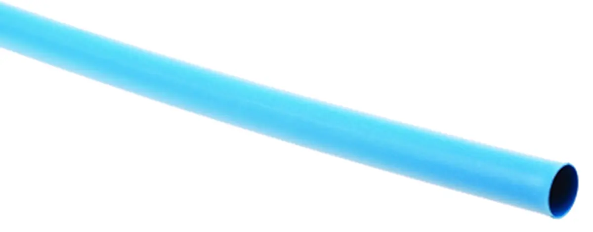 Produktfoto 1 von TE Connectivity LSTT Wärmeschrumpfschlauch, Polyolefin Blau, Ø 1.6 mm Schrumpfrate 2:1, Länge 600m