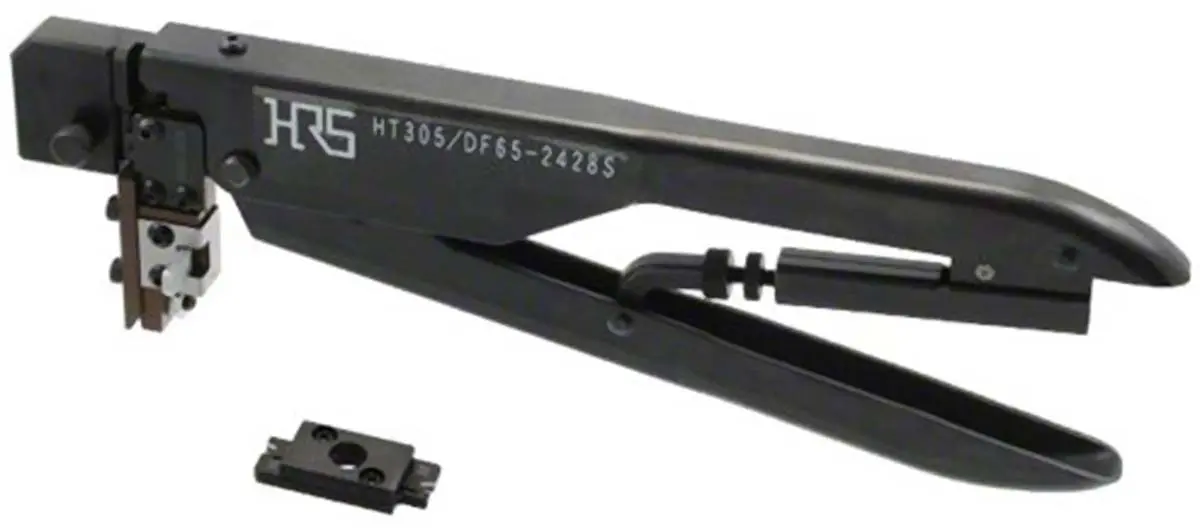 Produktfoto 1 von Hirose HT305 Crimp-Werkzeug 24 to 28 AWG für DF65 Steckverbinderkontakte, 232 mm