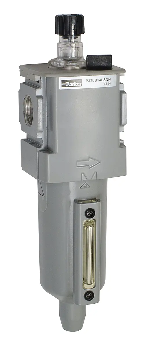 Produktfoto 1 von Parker Druckluftöler Serie P32, Anschluss 1/2 in, 17 bar, 65.5 °C, -10 °C