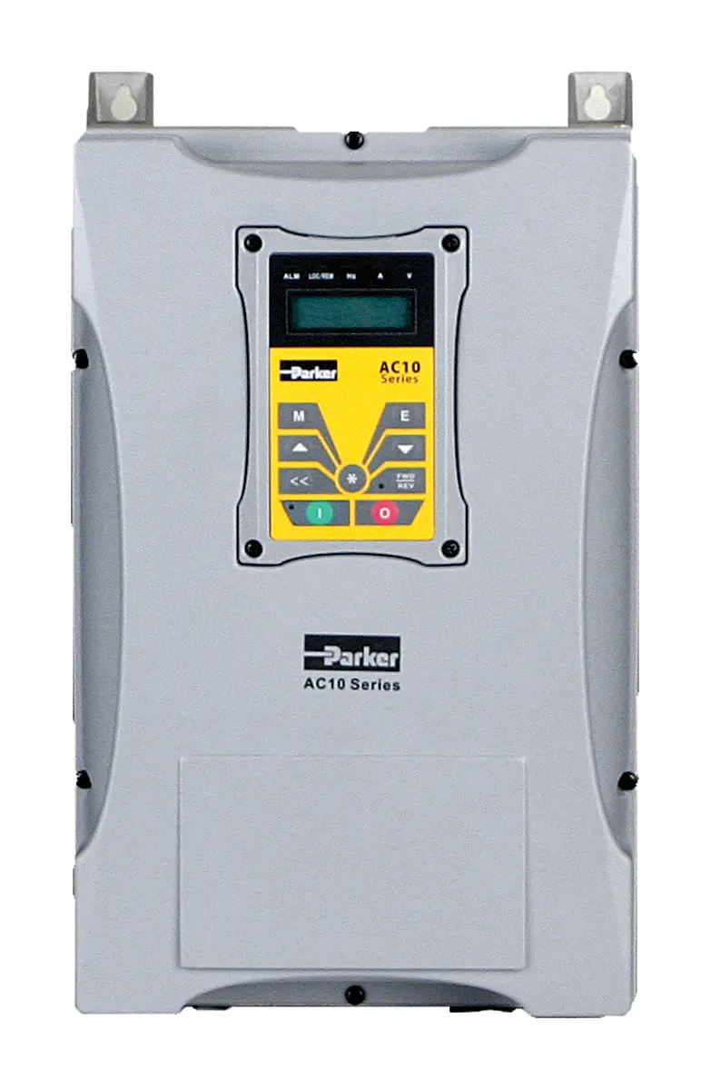 Produktfoto 1 von Parker AC10 3-Phasen Frequenzumrichter 5.5 kW 480 V 12 A 590Hz