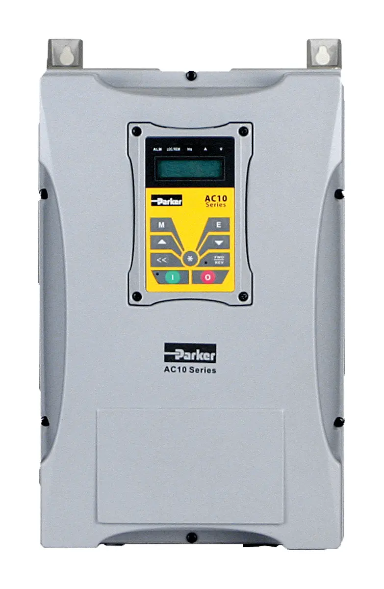 Produktfoto 1 von Parker AC10 3-Phasen Frequenzumrichter 7.5 kW 480 V 17 A 590Hz