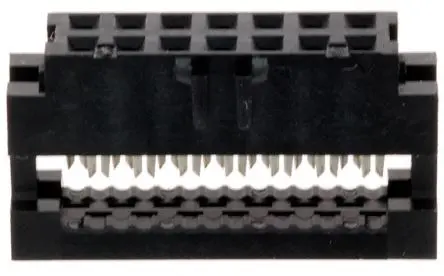 Produktfoto 1 von Amphenol Communications Solutions 89947 IDC-Steckverbinder Buchse, Gerade, 14-polig Kabel / 2-reihig, Raster 2 mm