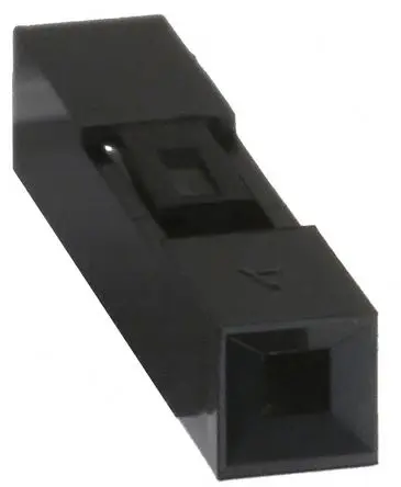 Produktfoto 1 von Amphenol Communications Solutions Bergstik Buchse Steckverbindergehäuse 2.54 mm, 1-polig / 1-reihig Gerade, Kabel für