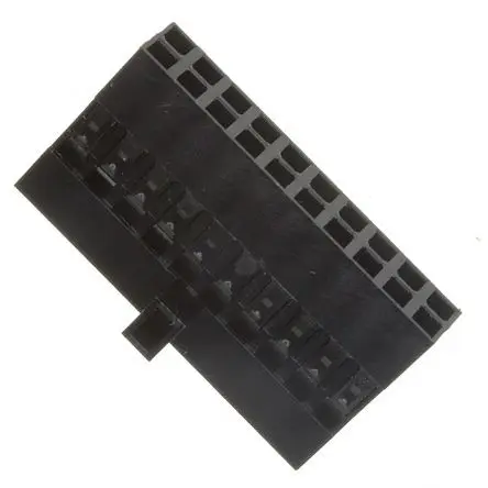 Produktfoto 1 von Amphenol Communications Solutions Mini-PV Buchse Steckverbindergehäuse 2.54 mm, 20-polig / 2-reihig Gerade, Kabel für