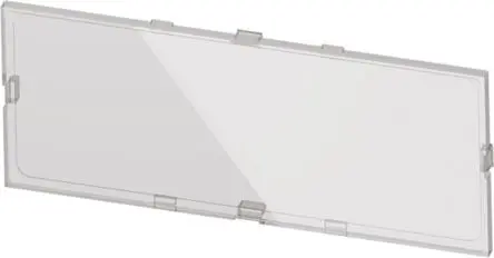 Produktfoto 1 von Italtronic Gehäuseplatte Typ Vorderseite Polycarbonat Klar für Modulbox XTS
