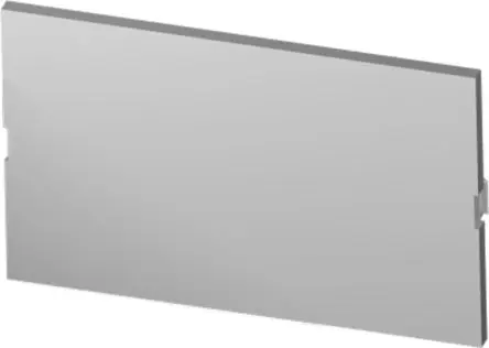 Produktfoto 1 von Italtronic Gehäuseplatte Typ Vorderseite Polycarbonat Grau für Modulbox XTS