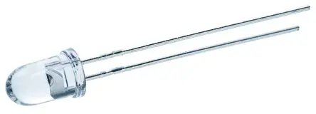Kingbright SF7 IR-Diode, T-1 3/4 (5 mm), 850 nm, 30 mW/sr, 20 °, 2-Pin, Durchsteckmontage 1-LEDs