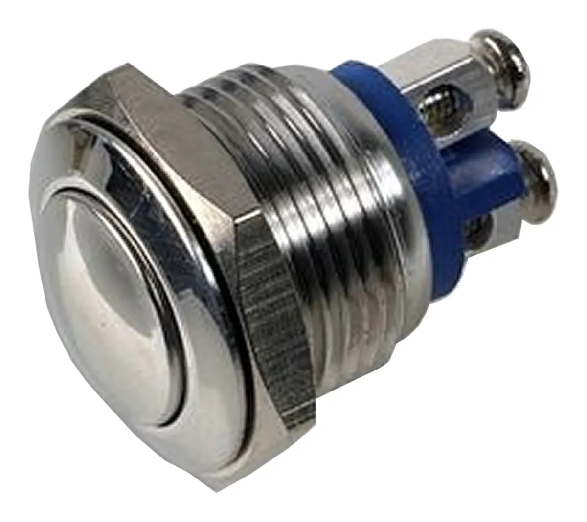 Produktfoto 1 von Bulgin MP0042 Druckschalter Tastend Panel Ø 16 mm, SPST / 2 A 48 V dc, IP65