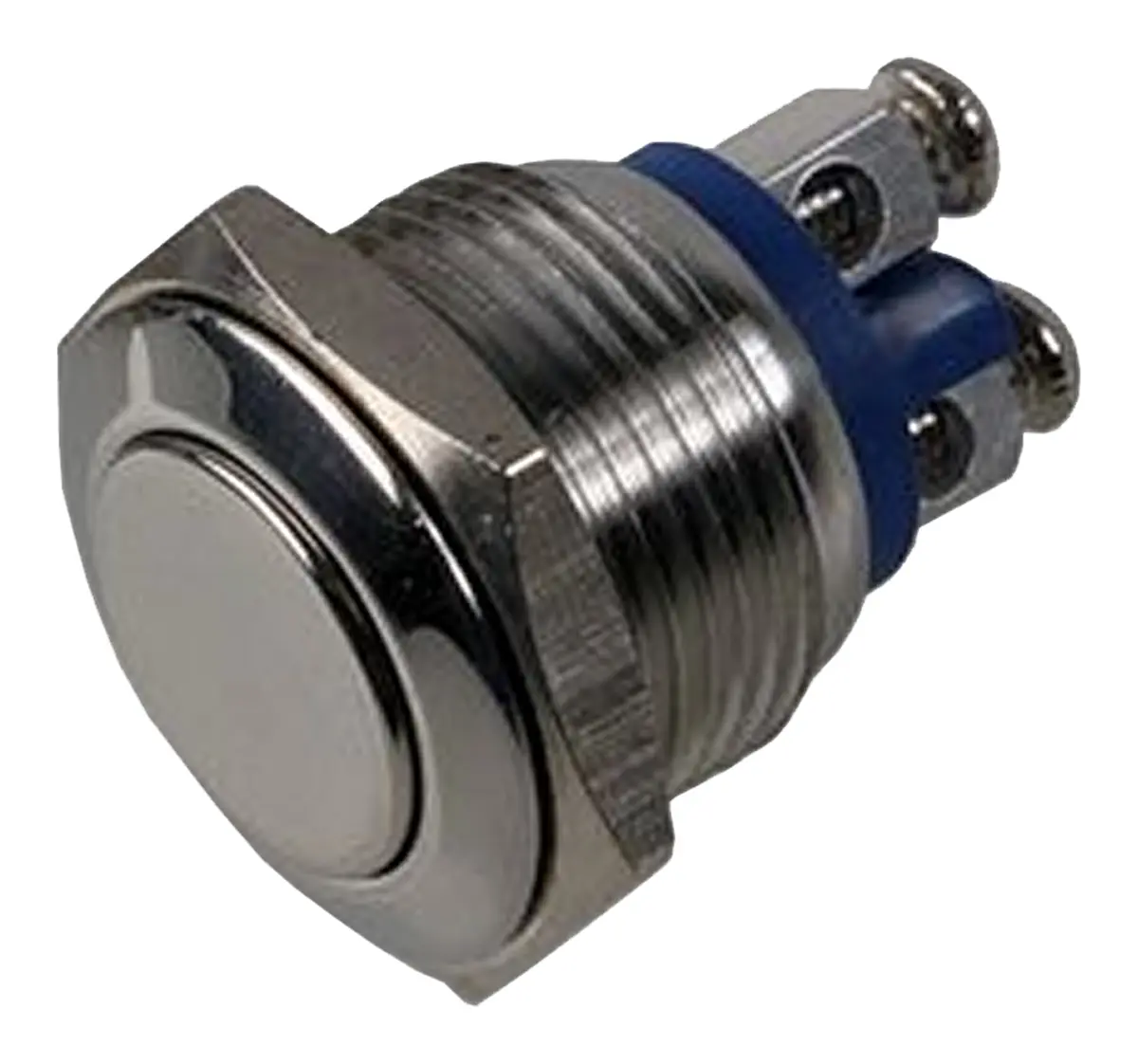 Produktfoto 1 von Bulgin MP0042 Druckschalter Tastend Panel Ø 16 mm, SPST / 2 A 48 V dc, IP65