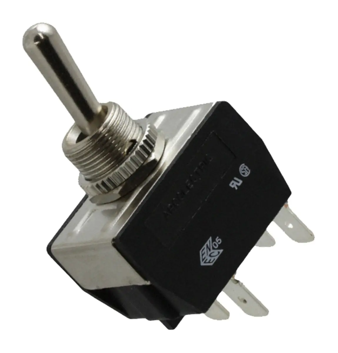 Produktfoto 1 von Arcolectric (Bulgin) Ltd Panel Kippschalter 2-poliger Wechsler, Ein-Aus-Ein, 277 V ac, 20A, IP67, Stecker