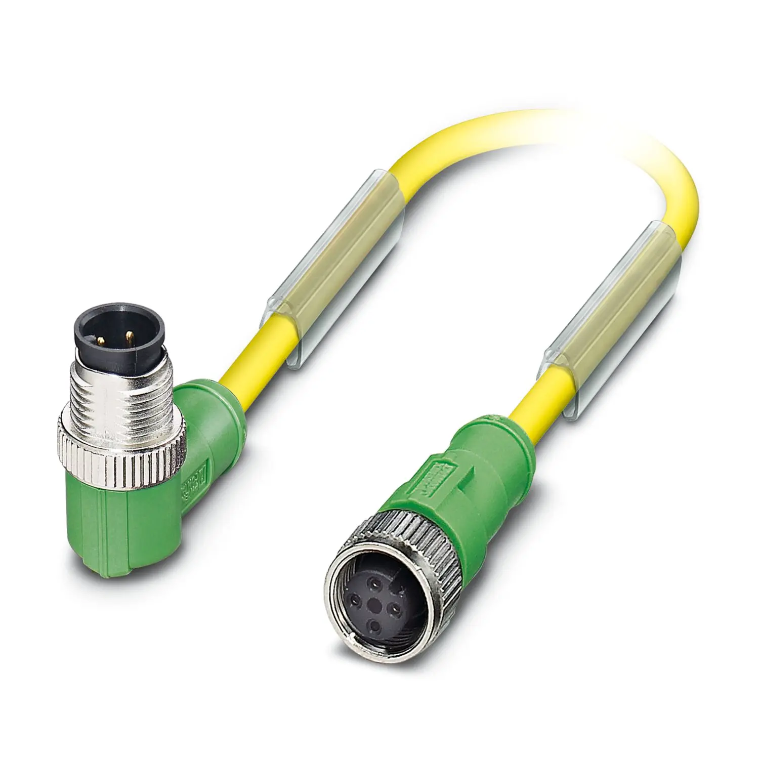 Produktfoto 1 von Phoenix Contact SAC, 4-polig Sensor-Betätigungselementkabel, M12 Stecker 4 / M12 Buchse, Länge 1.5 m