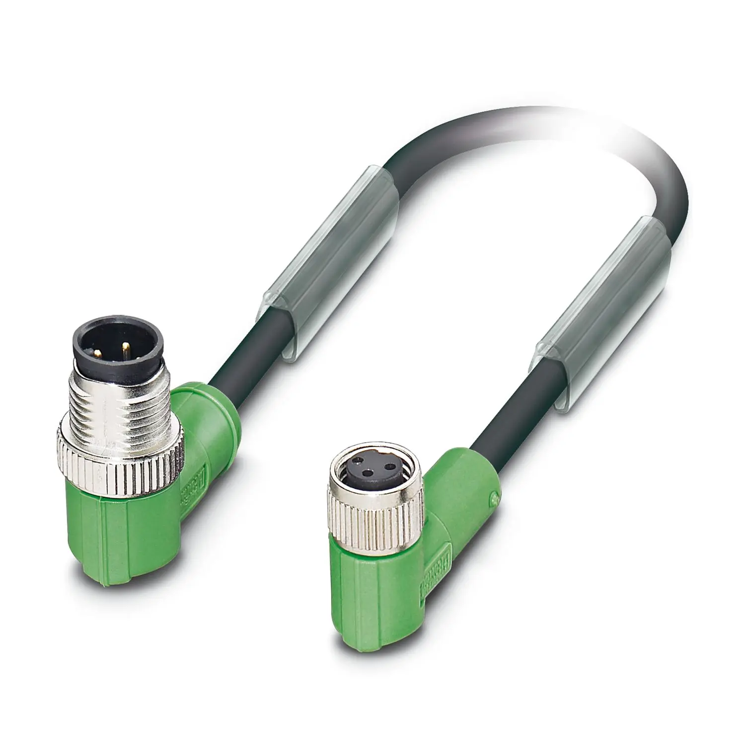 Produktfoto 1 von Phoenix Contact SAC, 3-polig Sensor-Betätigungselementkabel, M12 Stecker 3 / M8 Buchse, Länge 1.5 m