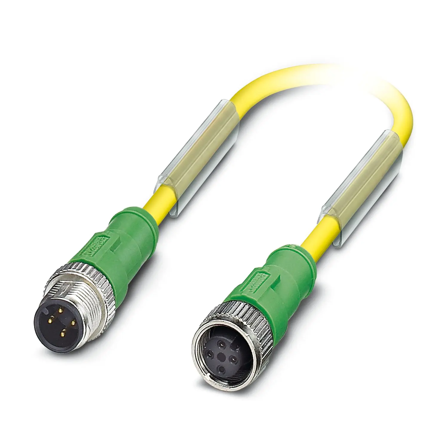 Produktfoto 1 von Phoenix Contact SAC, 4-polig Sensor-Betätigungselementkabel, M12 Stecker 4 / M12 Buchse, Länge 1.5 m