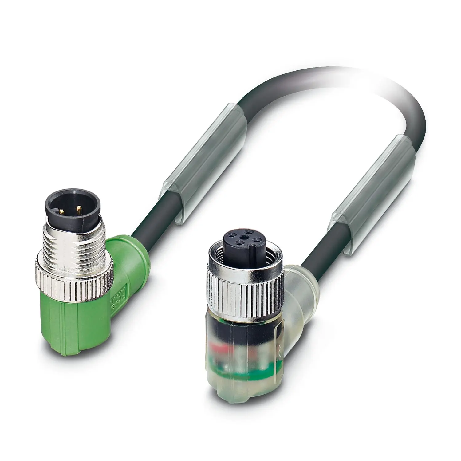 Produktfoto 1 von Phoenix Contact SAC, 4-polig Sensor-Betätigungselementkabel, M12 Stecker 4 / M12 Buchse, Länge 0.6 m