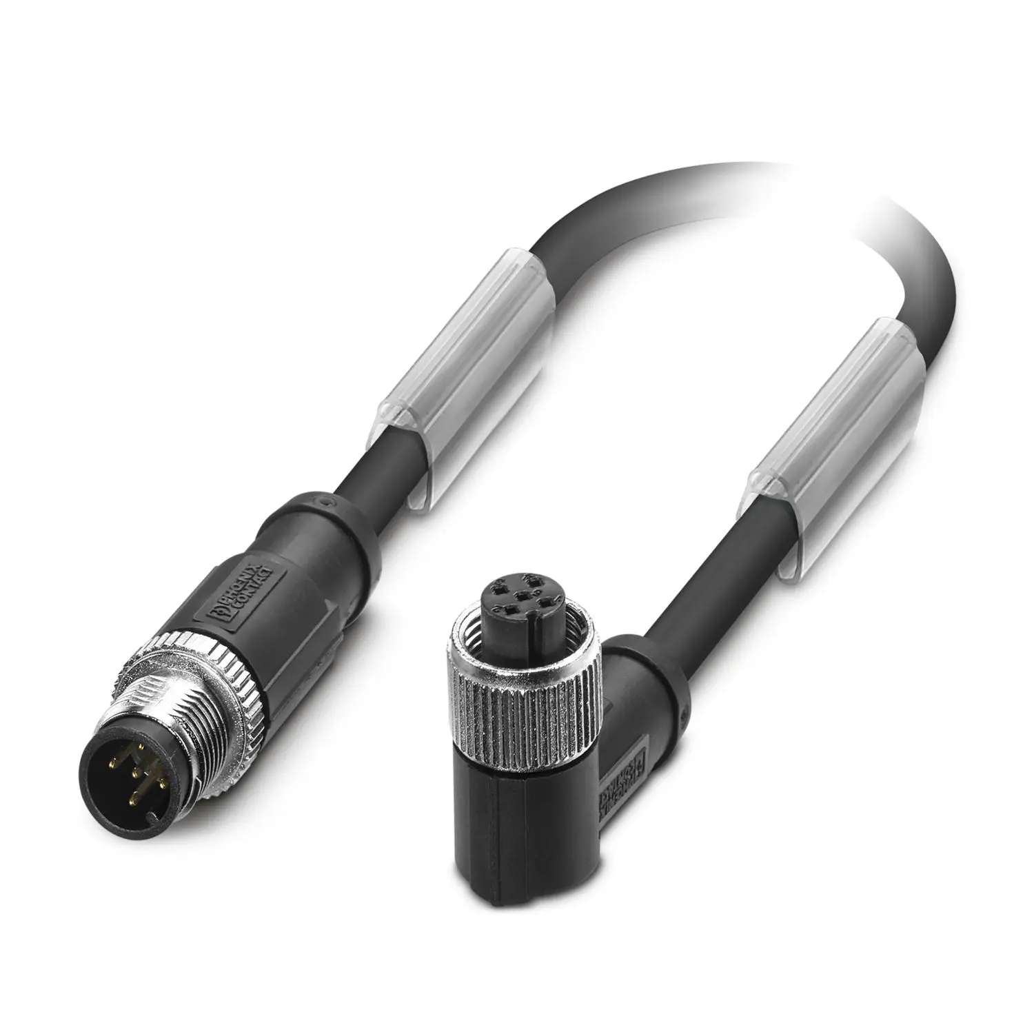 Produktfoto 1 von Phoenix Contact SAC, 5-polig Sensor-Betätigungselementkabel, M12 Stecker 5 / M12 Buchse, Länge 0.3 m