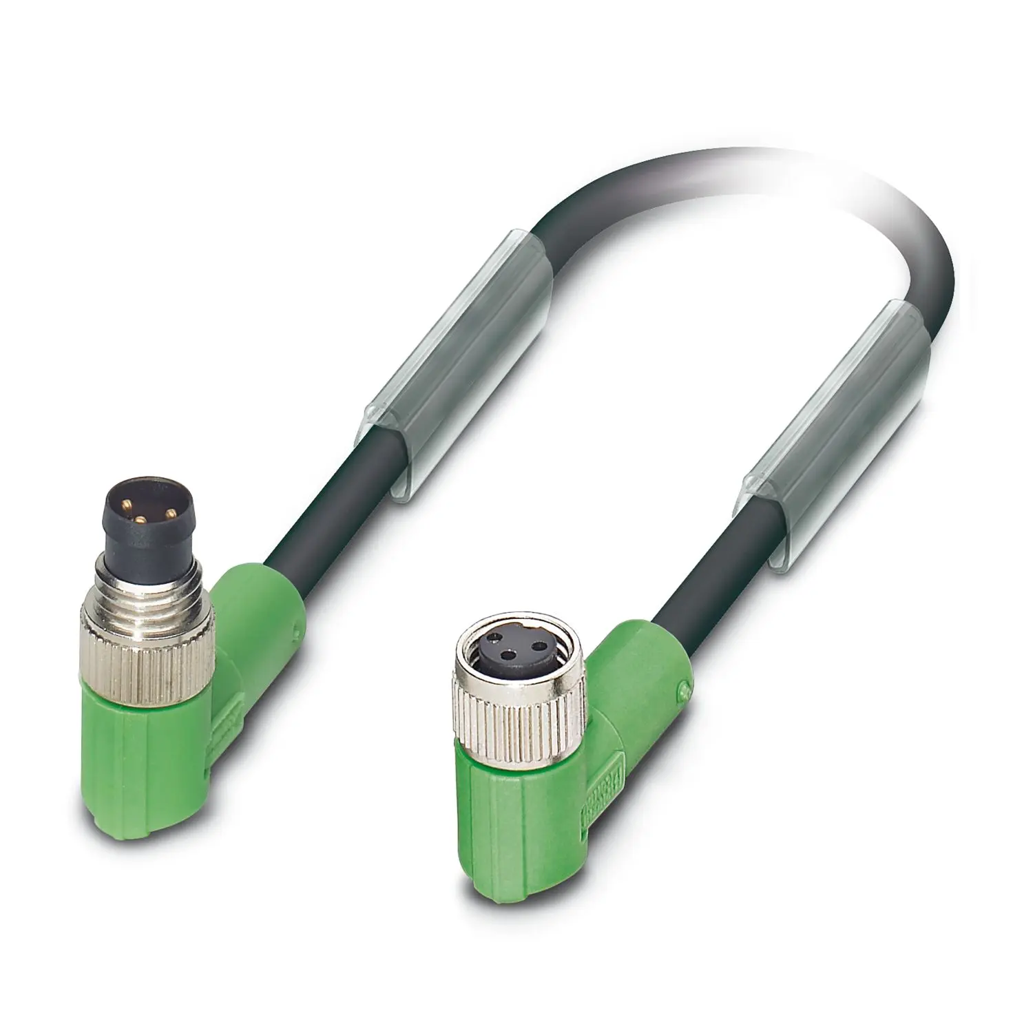 Produktfoto 1 von Phoenix Contact SAC, 3-polig Sensor-Betätigungselementkabel, M8 Stecker 3 / M8 Buchse, Länge 3 m