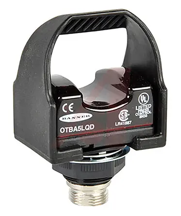 Produktfoto 1 von Banner OTB Druckschalter Beleuchtet Tastend Panel Ø 1-3/16 in, 1-poliger Umschalter, IP66