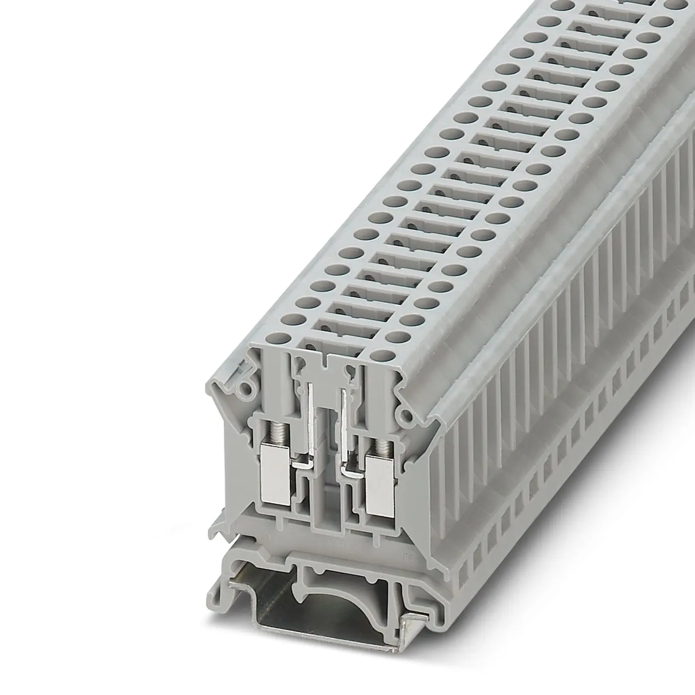 Produktfoto 1 von Phoenix Contact UK 5 N-TG Klemmlieste abtrennen 1 Grau, 0.2 to 6 mm², 500 V Schraubbefestigung