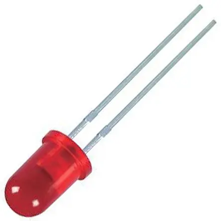 Kingbright L-937 Durchsteckmontage LED Rot 2.5 V, 60 °, 2-Pin 3 mm (T-1)
