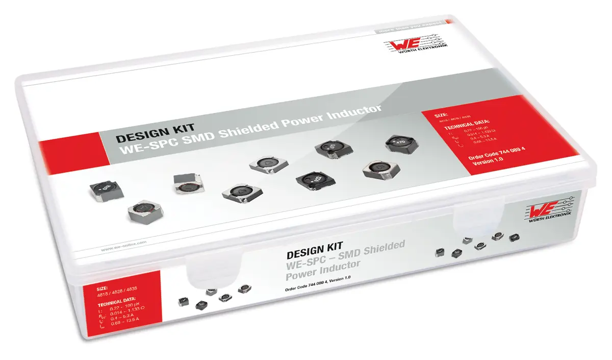 Produktfoto 1 von Wurth Elektronik Induktivitäten-Sortiment, 34-teilig