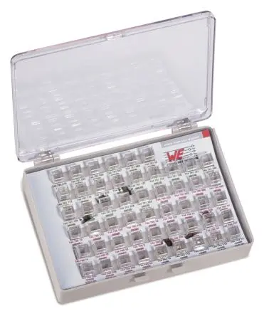 Produktfoto 1 von Wurth Elektronik Induktivitäten-Sortiment, Inhalt SMD-Mehrschichtinduktivität WE-MI, 1140-teilig