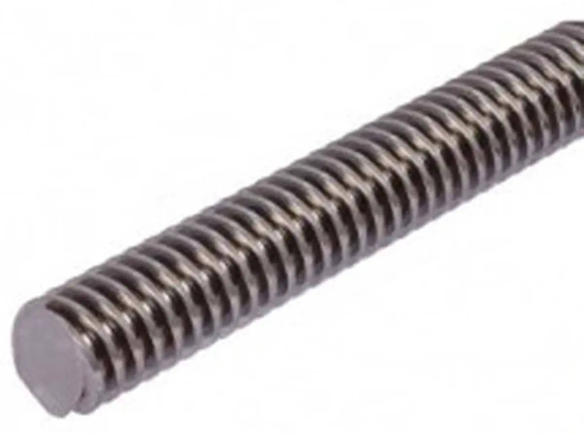 Produktfoto 1 von RS PRO Gewindespindel, Wellen-Ø 14 mm x 1000 mm