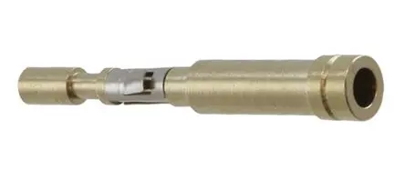 Produktfoto 1 von HARTING 2010 Kontakt für robusten Stromversorgungsstecker Buchse LWL-Steckverbinder