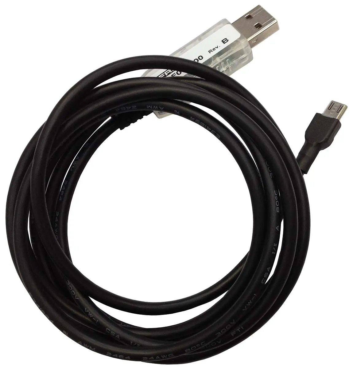 Produktfoto 1 von Gefran 650 USB-Kabel Micro-USB, Panel IP65