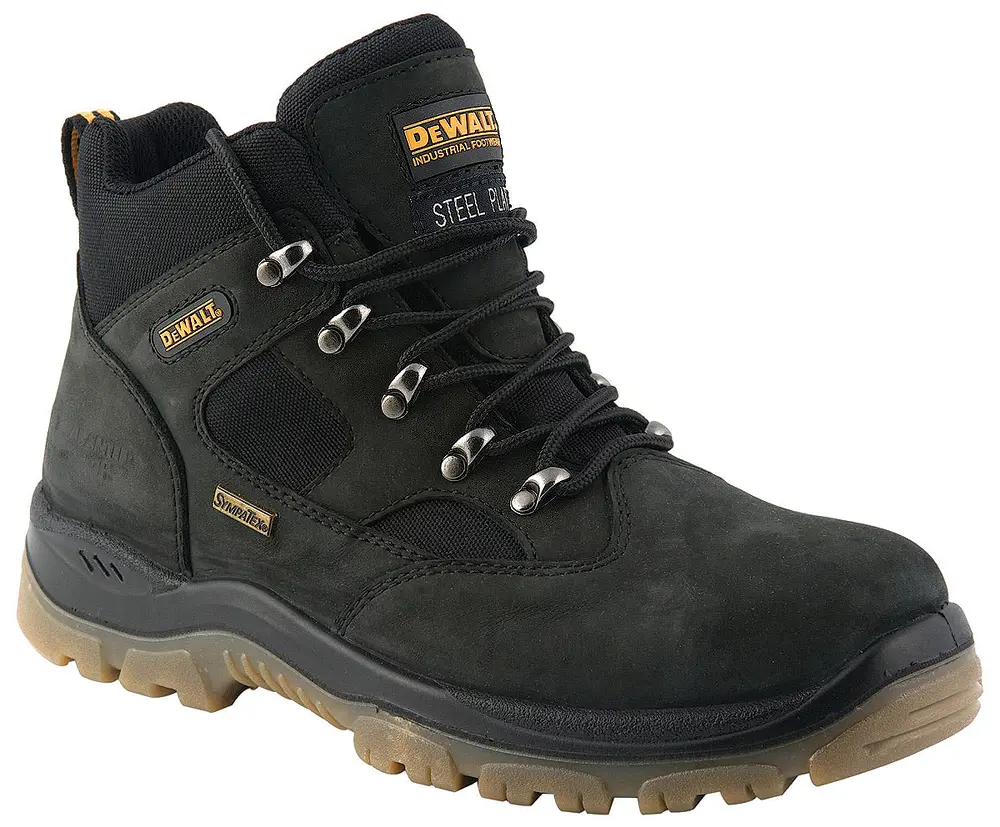 Produktfoto 1 von DeWALT Challenger EN20345 Ja, Herren, Sicherheitsstiefel Schwarz mit Edelstahl-Schutzkappe, Größe 46 12