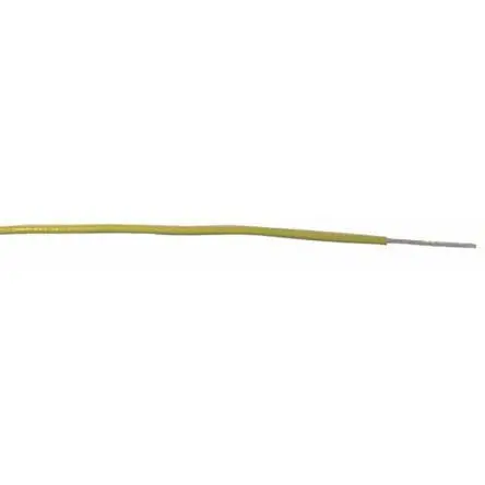 Produktfoto 1 von RS PRO UL1007 Schaltdraht 0.33 mm², 22 AWG 100 m Gelb Ø 1.58 mm 17 Litzen Polyvinylchlorid