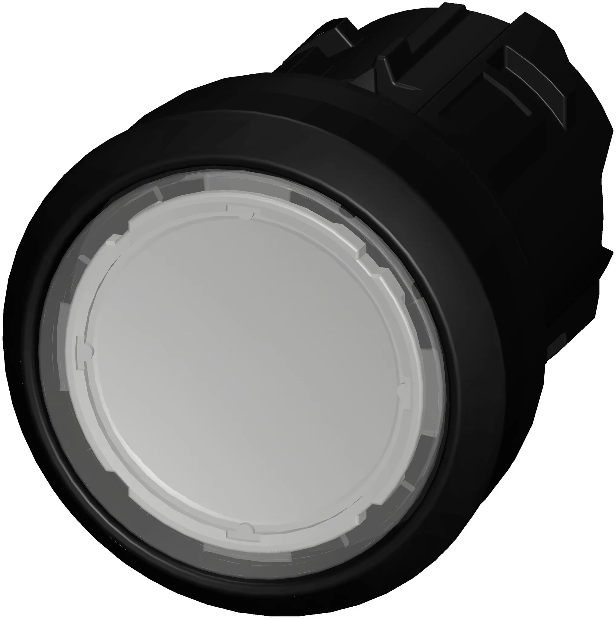 Produktfoto 1 von Siemens SIRIUS ACT Drucktastenkopf Ø 22 mm, lichtdurchlässig Tastend Rund Rund Kunststoff, IP66