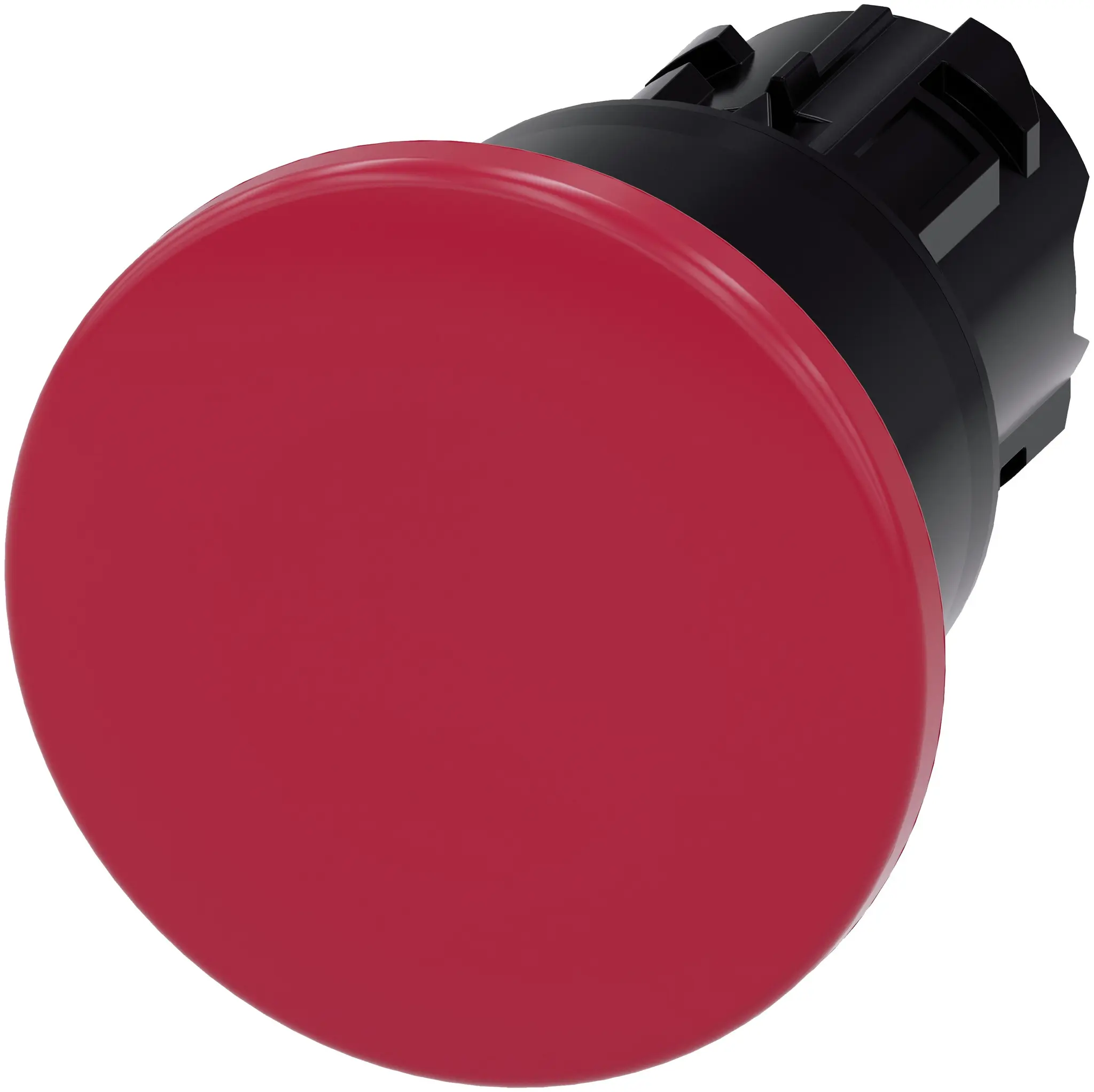 Produktfoto 1 von Siemens SIRIUS ACT Drucktastenkopf Ø 22 mm, Rot Rastend Rund Rund Kunststoff, IP66
