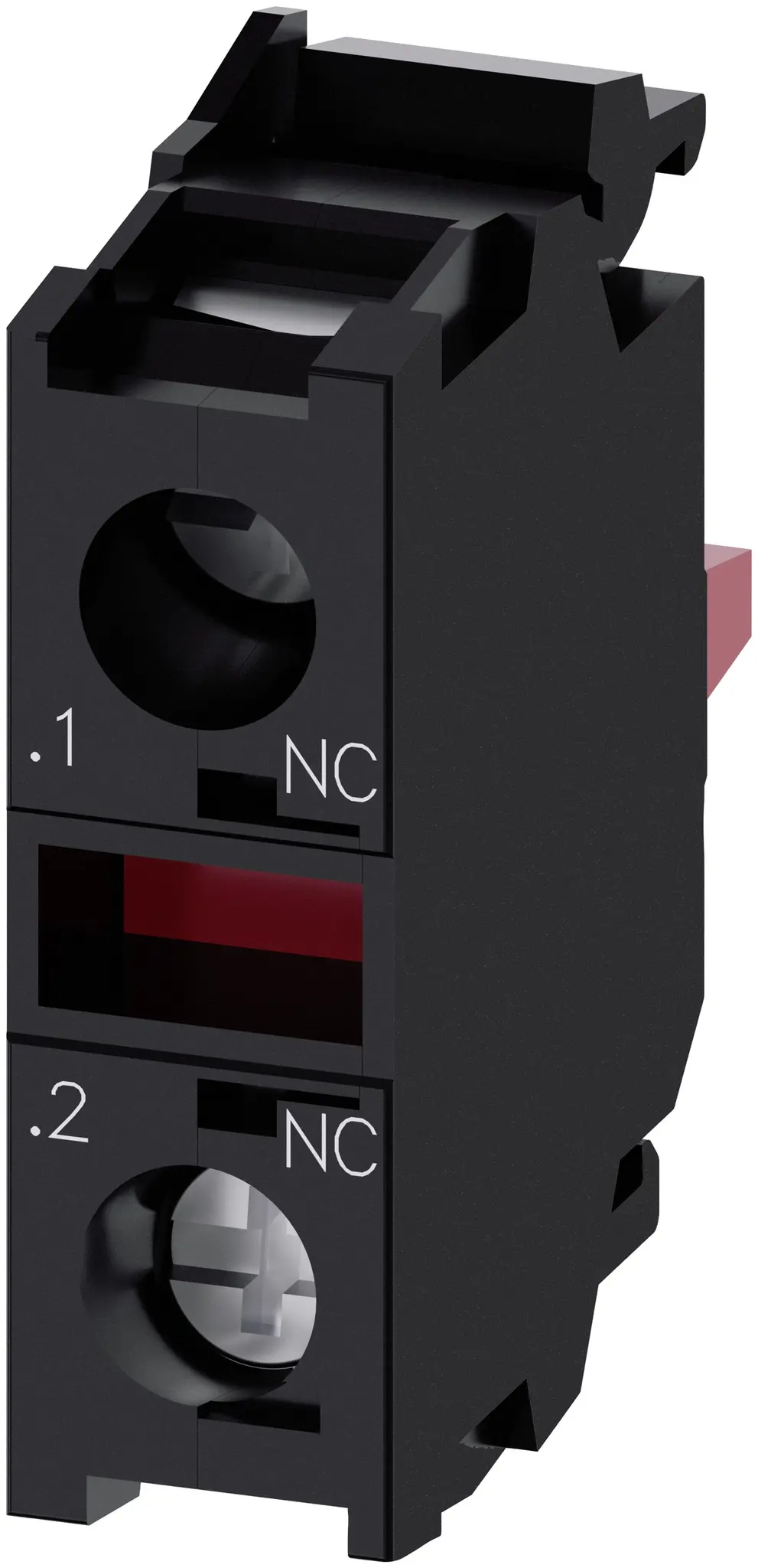 Produktfoto 1 von Siemens SIRIUS ACT 3SU14 Kontaktblock 1 Öffner 5 → 500V ac/dc Schraubanschluss